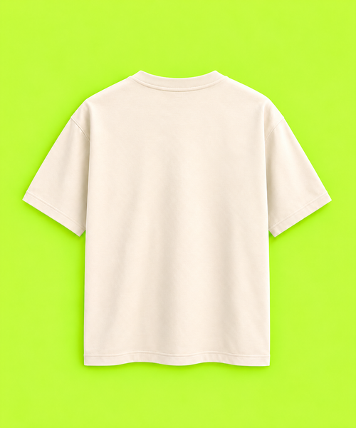 Weiß | Rückseite | Basic T-Shirt