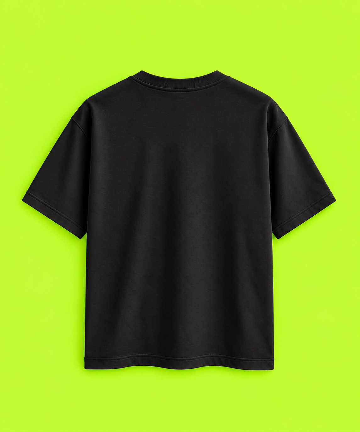 Schwarz | Rückseite | Basic T-Shirt