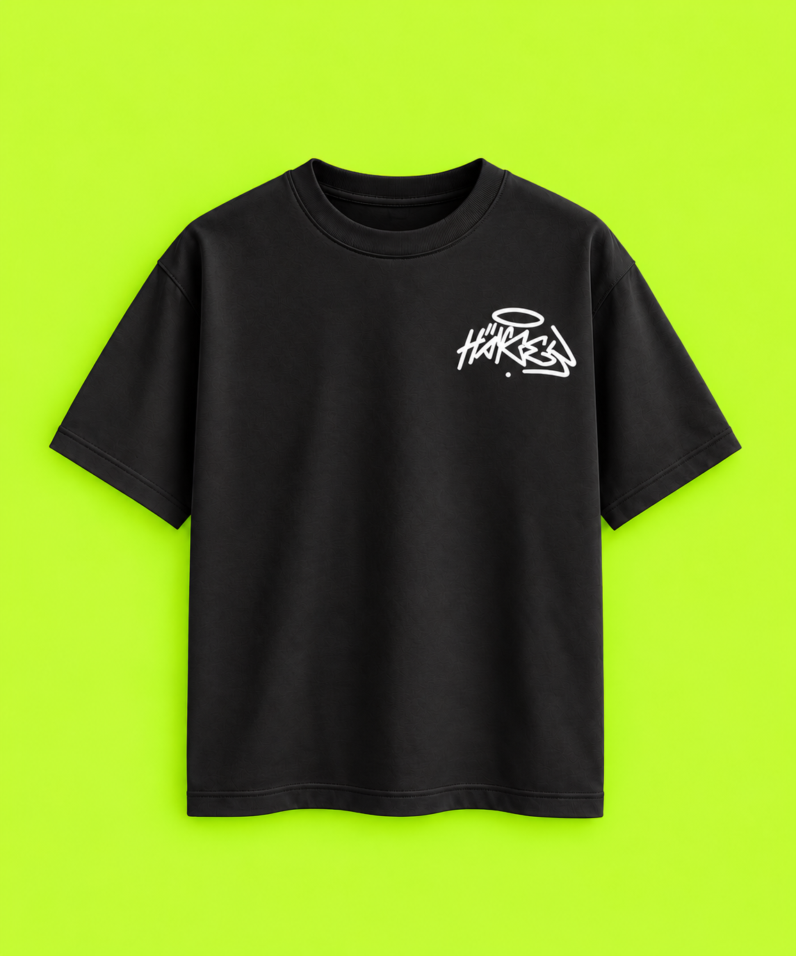 Schwarz | Vorderseite | Basic T-Shirt